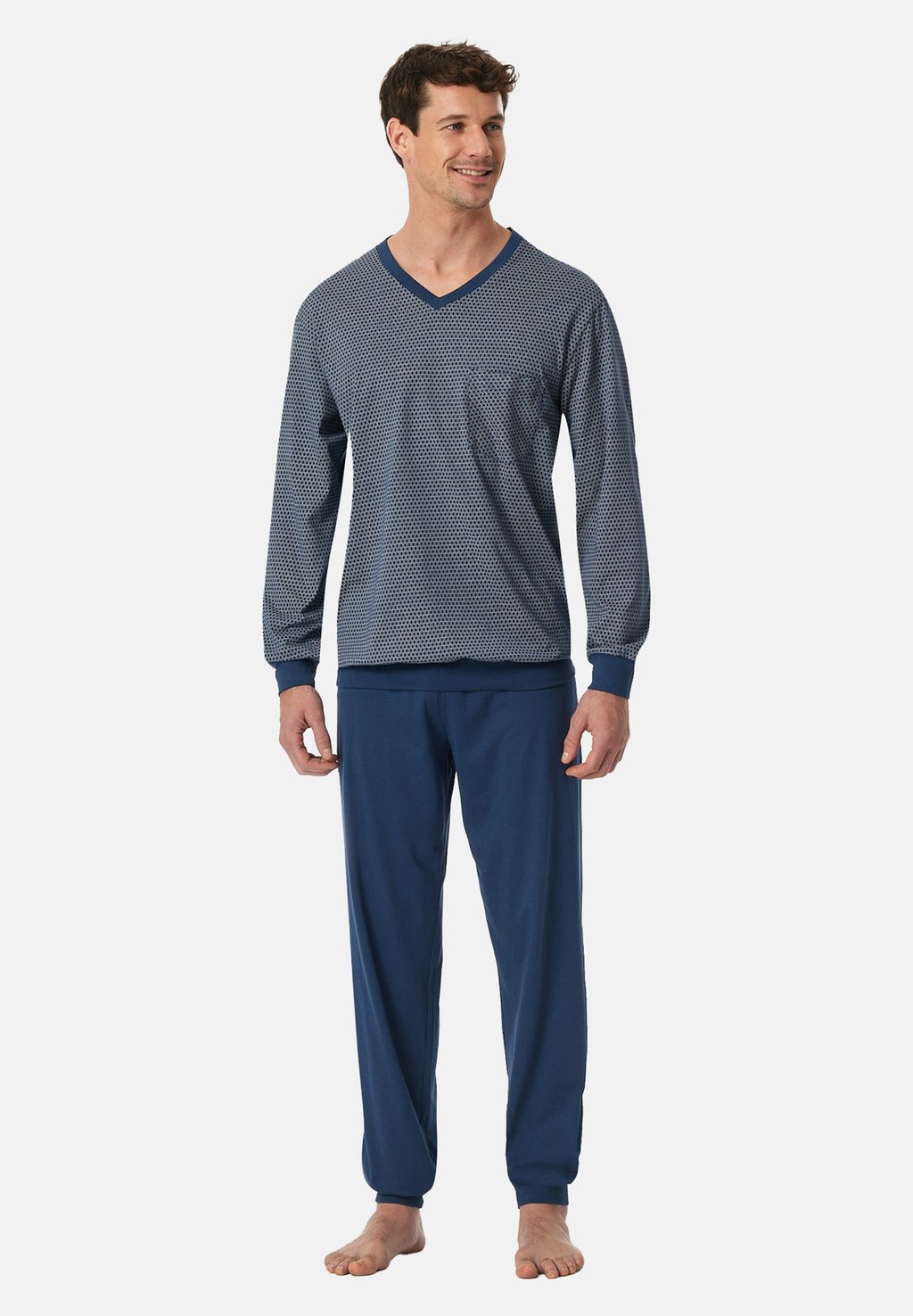 Пижама COMFORT ESSENTIALS SET - Pyjama set Schiesser, синий
Пижама COMFORT ESSENTIALS SET - Pyjama set Schiesser, синий