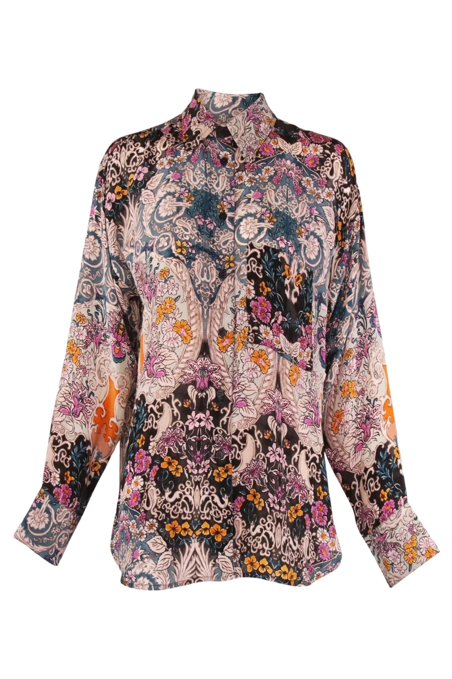 Женская рубашка Besalu Pilar в миксе 2 зеленых тонов Maria Cher
Женская рубашка Besalu Pilar в миксе 2 зеленых тонов Maria Cher