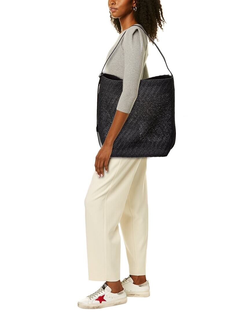 Сумка-тоут Max Mara Archetipo среднего размера с кожаной отделкой, черный
Сумка-тоут Max Mara Archetipo среднего размера с кожаной отделкой, черный