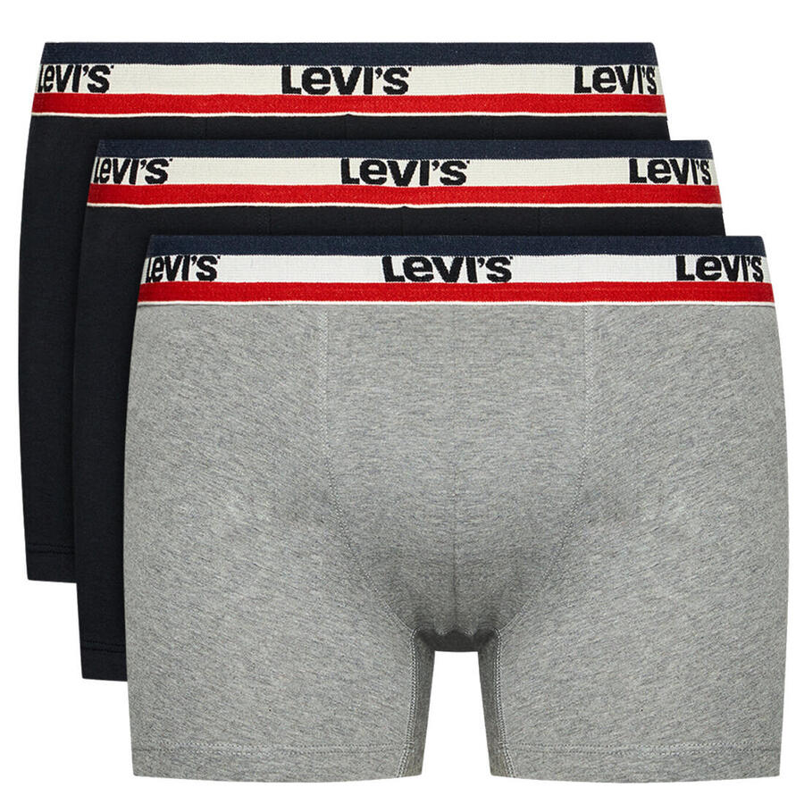 LEVI'S Комплект из 3 мужских трусов-боксеров Levis SPRTSWR LOGO BOXER BRIEF, трусы-боксеры
LEVI'S Комплект из 3 мужских трусов-боксеров Levis SPRTSWR LOGO BOXER BRIEF, трусы-боксеры