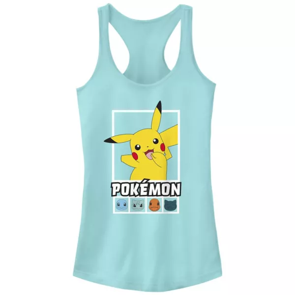 Майка-борцовка с квадратами команды покемонов юниоров Licensed Character, цвет cancun
Майка-борцовка с квадратами команды покемонов юниоров Licensed Character, цвет cancun