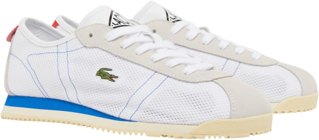 Мужские кроссовки Lacoste Men's Club-Low, белый/красный/синий
Мужские кроссовки Lacoste Men's Club-Low, белый/красный/синий