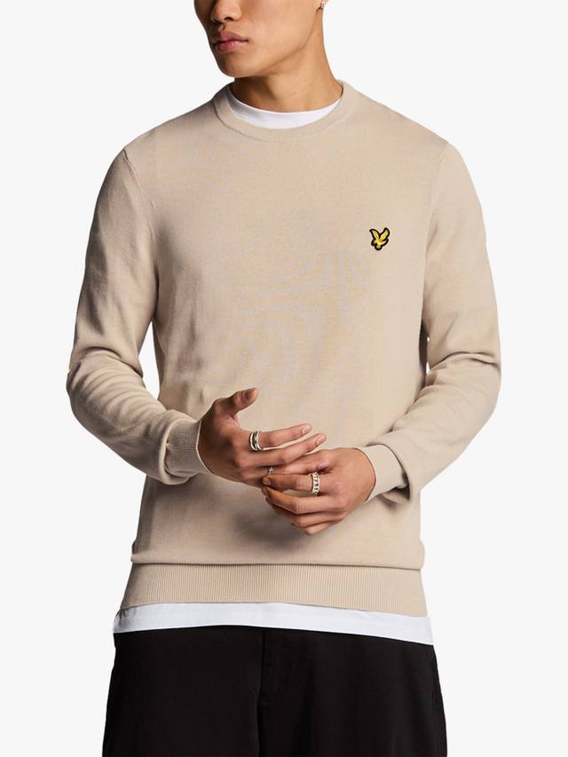 Хлопковый джемпер с круглым вырезом Lyle & Scott, Cove
Хлопковый джемпер с круглым вырезом Lyle & Scott, Cove