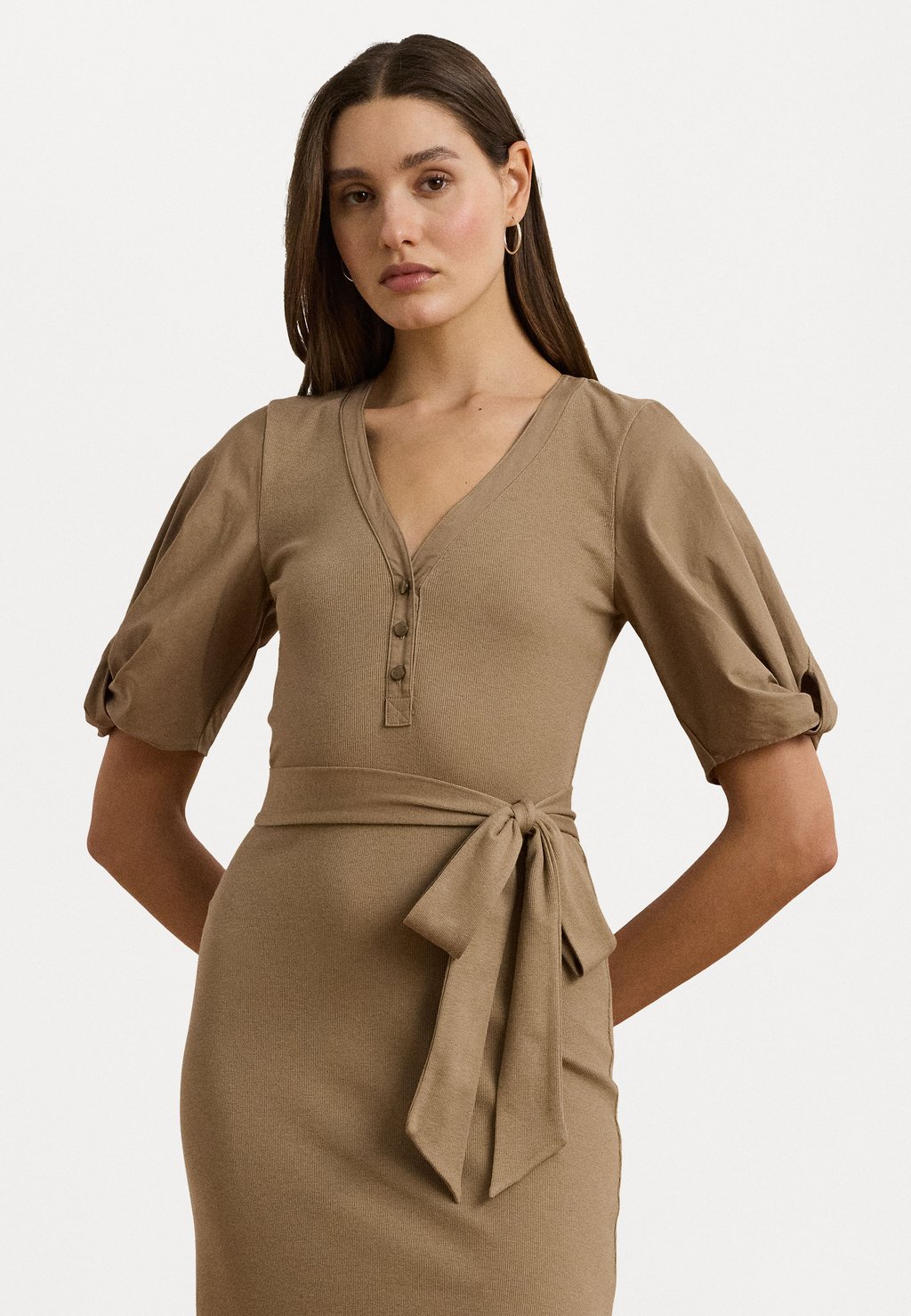 Платье из джерси BELTED RIB KNIT PUFF SLEEVE DRESS Lauren Ralph Lauren, коричневый
Платье из джерси BELTED RIB KNIT PUFF SLEEVE DRESS Lauren Ralph Lauren, коричневый
