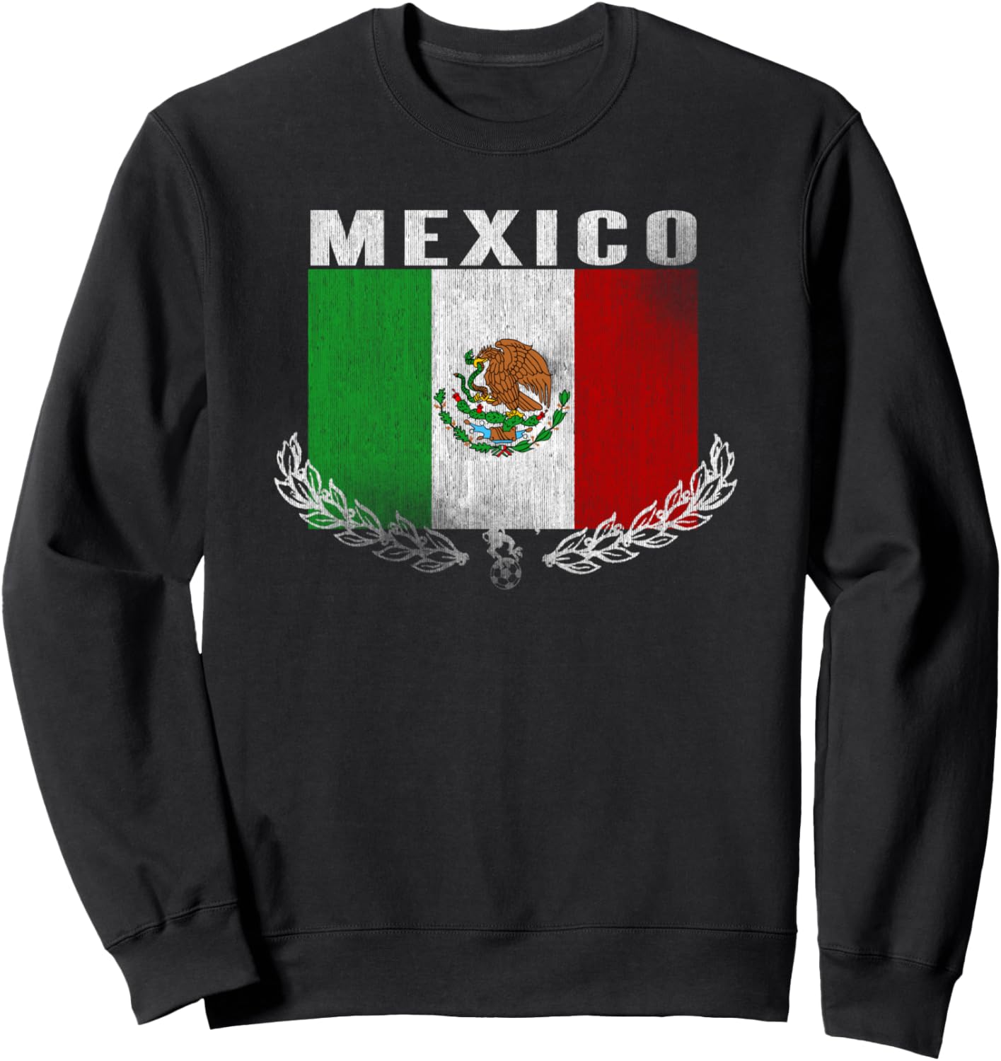 Модная толстовка с винтажным мексиканским флагом C1 Trendy Apparel, черный
Модная толстовка с винтажным мексиканским флагом C1 Trendy Apparel, черный