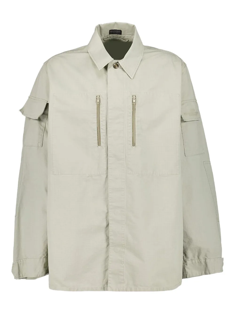 Куртка-рубашка с карманом на молнии BALENCIAGA, нейтральный
Куртка-рубашка с карманом на молнии BALENCIAGA, нейтральный