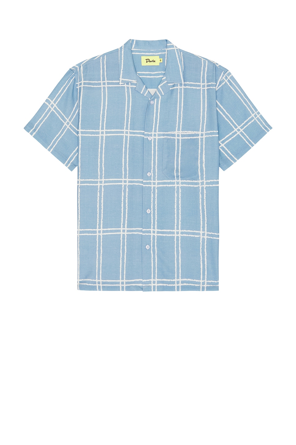Рубашка с застежкой на пуговицы в сетку Duvin Design, синий
Рубашка с застежкой на пуговицы в сетку Duvin Design, синий