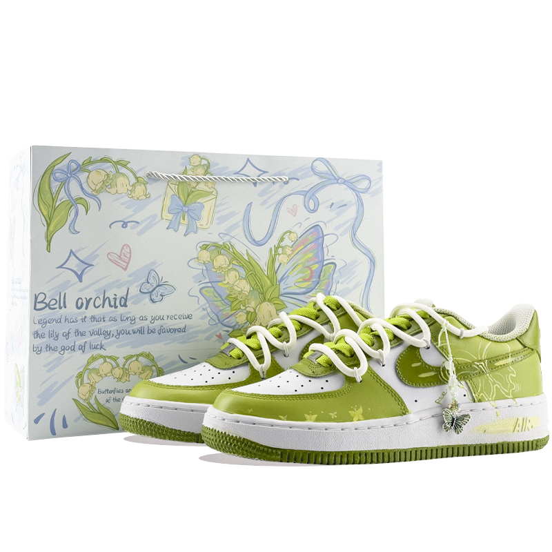 Кроссовки Air Force 1 LE с низким верхом, амортизирующие, противоскользящие, износостойкие, для детей и подростков Nike, зеленый
Кроссовки Air Force 1 LE с низким верхом, амортизирующие, противоскользящие, износостойкие, для детей и подростков Nike, зеленый