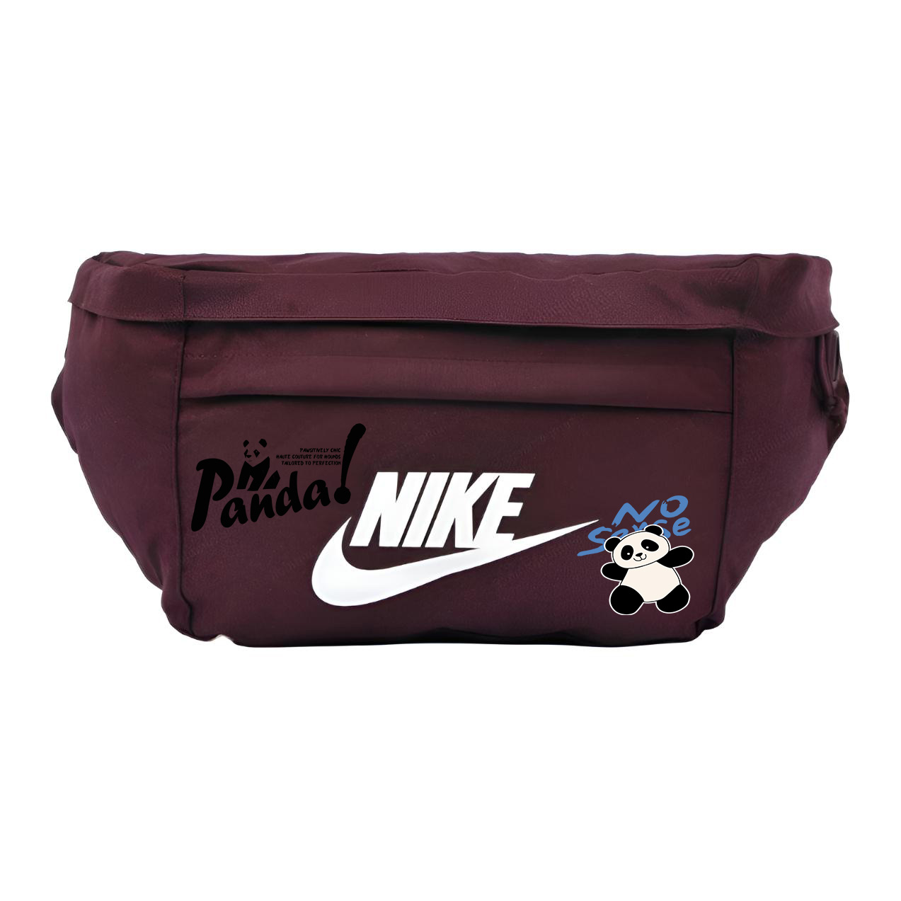Nike Бежевый поясной рюкзак с белой печатью, Panda
Nike Бежевый поясной рюкзак с белой печатью, Panda