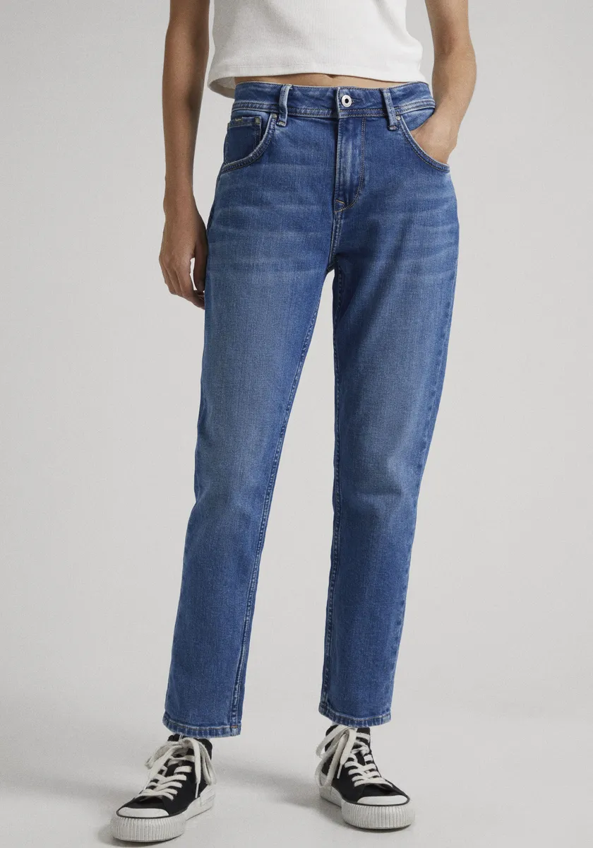 Джинсы свободного кроя Pepe Jeans "VIOLET" в повседневном стиле бойфренда, голубой
Джинсы свободного кроя Pepe Jeans "VIOLET" в повседневном стиле бойфренда, голубой