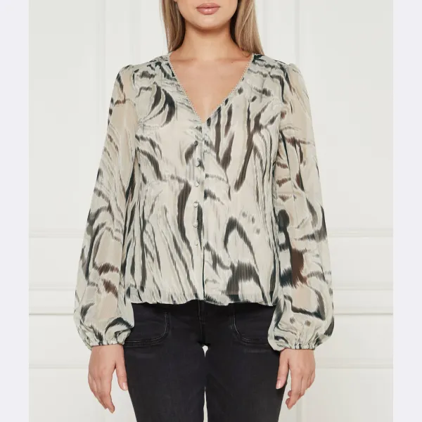 Блузка Yvette классического кроя Guess, бежевый
Блузка Yvette классического кроя Guess, бежевый