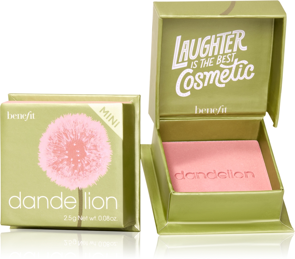 Мини-Пудровые румяна Dandelion Wanderful World Benefit, atspalvis baby-pink brightening 2,5 гр
Мини-Пудровые румяна Dandelion Wanderful World Benefit, atspalvis baby-pink brightening 2,5 гр