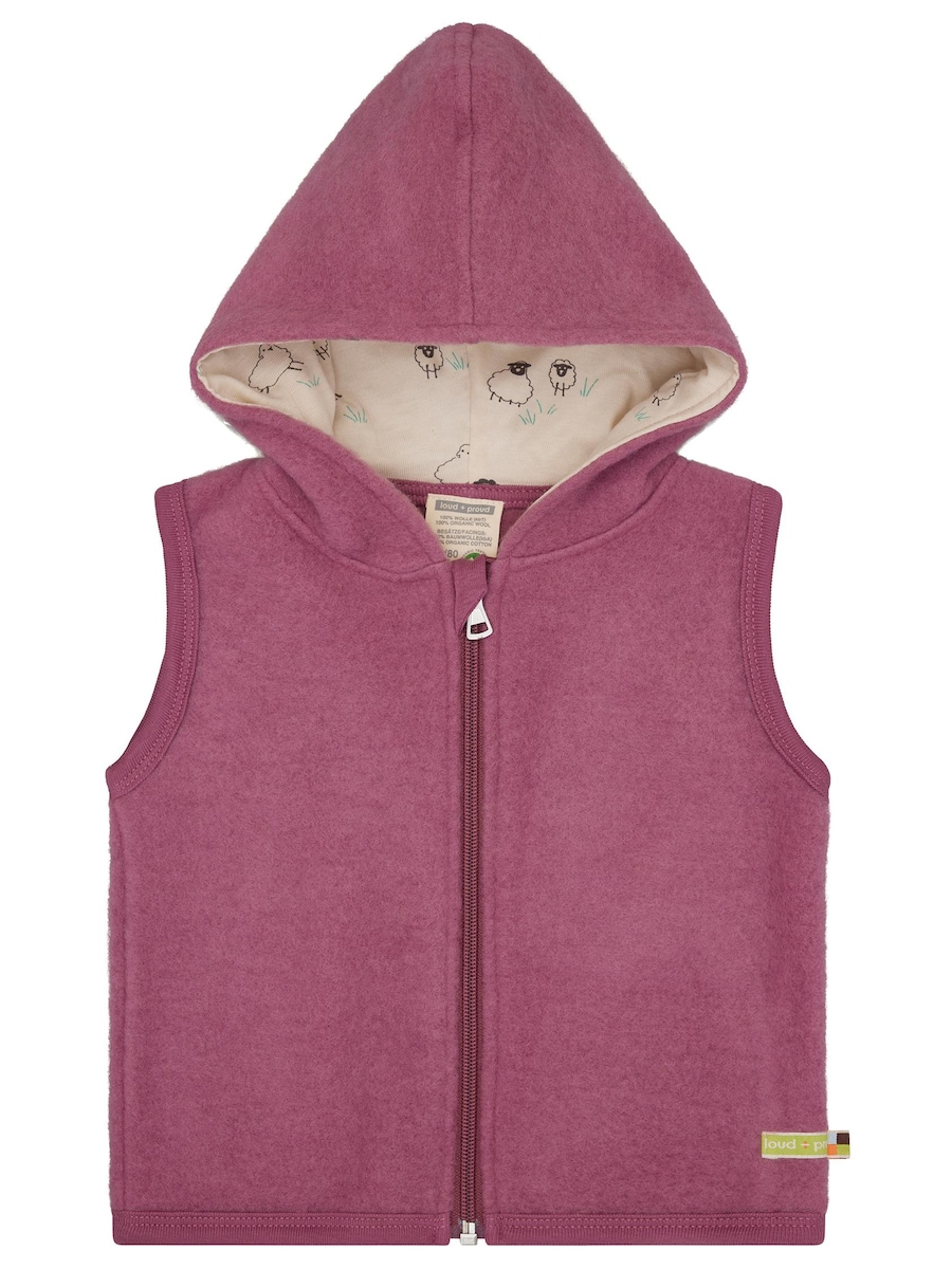 Флисовая куртка loud + proud, Berry
Флисовая куртка loud + proud, Berry