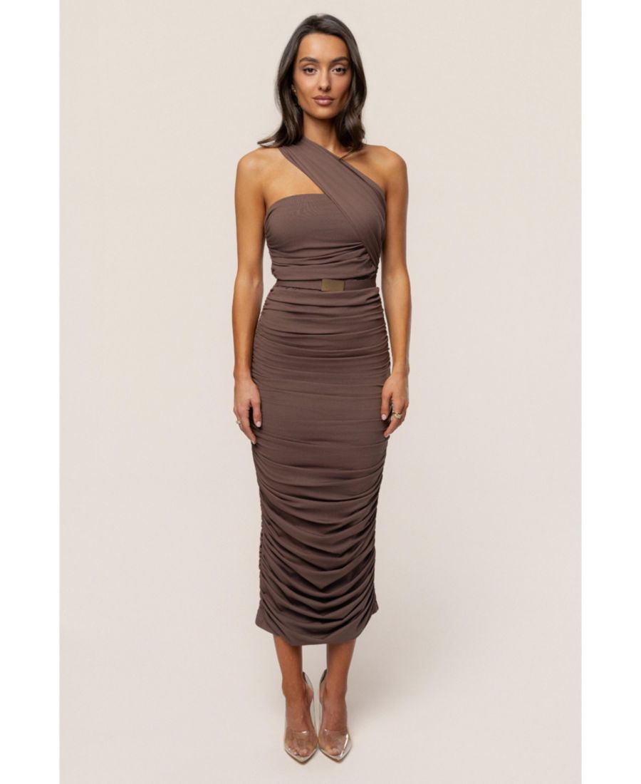 Роскошное женское платье миди с драпировкой JLUXLABEL, Brown
Роскошное женское платье миди с драпировкой JLUXLABEL, Brown