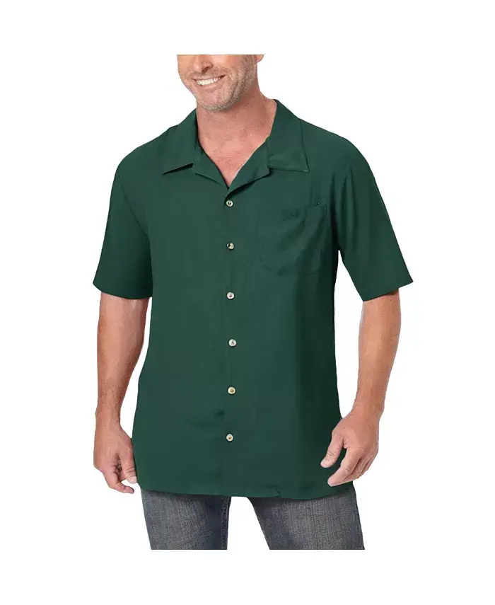 Рубашка поло Big & Tall KS Island Solid Camp KingSize, зеленый
Рубашка поло Big & Tall KS Island Solid Camp KingSize, зеленый