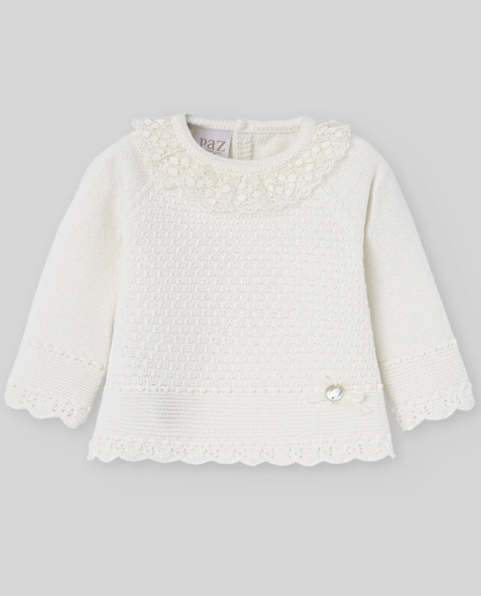 Детский вязаный жилет коллекция Пас Paz Rodríguez, пастельно-розовый
Детский вязаный жилет коллекция Пас Paz Rodríguez, пастельно-розовый