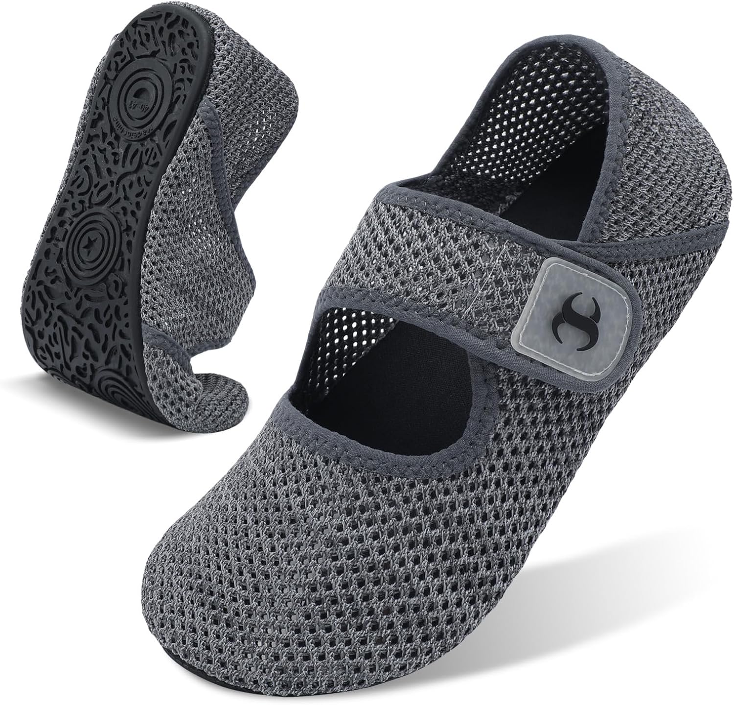 Обувь для воды для женщин и мужчин, пляжная обувь для плавания босиком, аквааэробика, летние широкие шлепанцы, сандалии, быстросохнущие носки для бассейна, реки и моря Scurtain, Mesh Mixgrey
Обувь для воды для женщин и мужчин, пляжная обувь для плавания босиком, аквааэробика, летние широкие шлепанцы, сандалии, быстросохнущие носки для бассейна, реки и моря Scurtain, Mesh Mixgrey