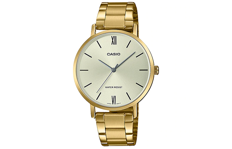 CASIO Часы Women's Standard Series Gold Watch LTP-VT01G-9B
CASIO Часы Women's Standard Series Gold Watch LTP-VT01G-9B