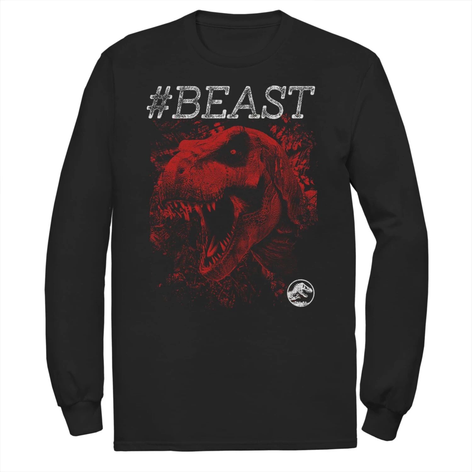 Мужская желтая футболка Jurassic World #BEAST T-Rex Bite с длинными рукавами и рисунком Черный, Licensed Character, черный
Мужская желтая футболка Jurassic World #BEAST T-Rex Bite с длинными рукавами и рисунком Черный, Licensed Character, черный