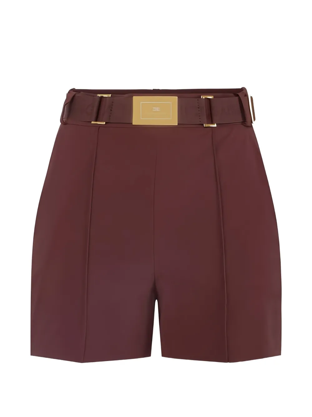 Шорты с поясом Elisabetta Franchi, коричневый
Шорты с поясом Elisabetta Franchi, коричневый