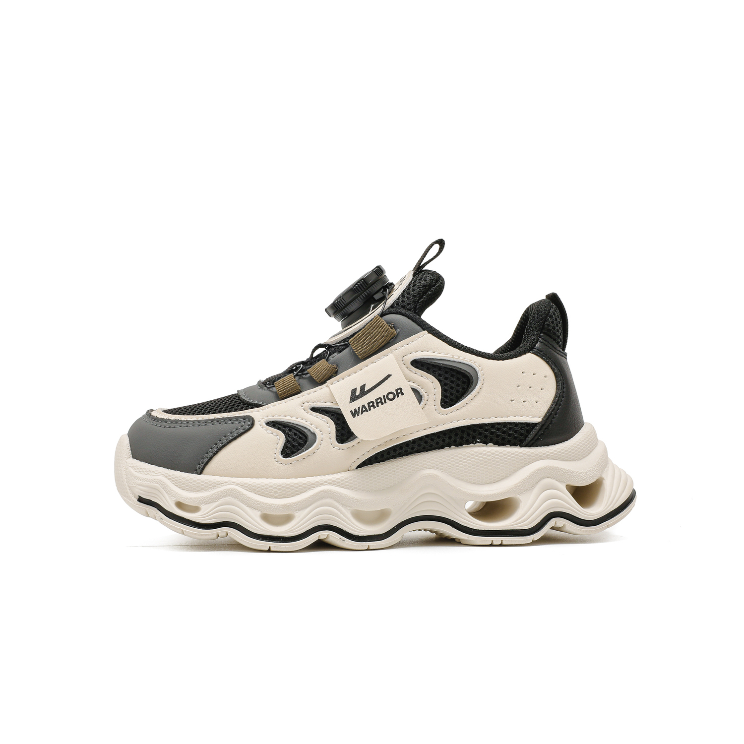 Стильные спортивные дышащие легкие амортизирующие низкие детские кроссовки Kids' WARRIOR, черный/бежевый
Стильные спортивные дышащие легкие амортизирующие низкие детские кроссовки Kids' WARRIOR, черный/бежевый