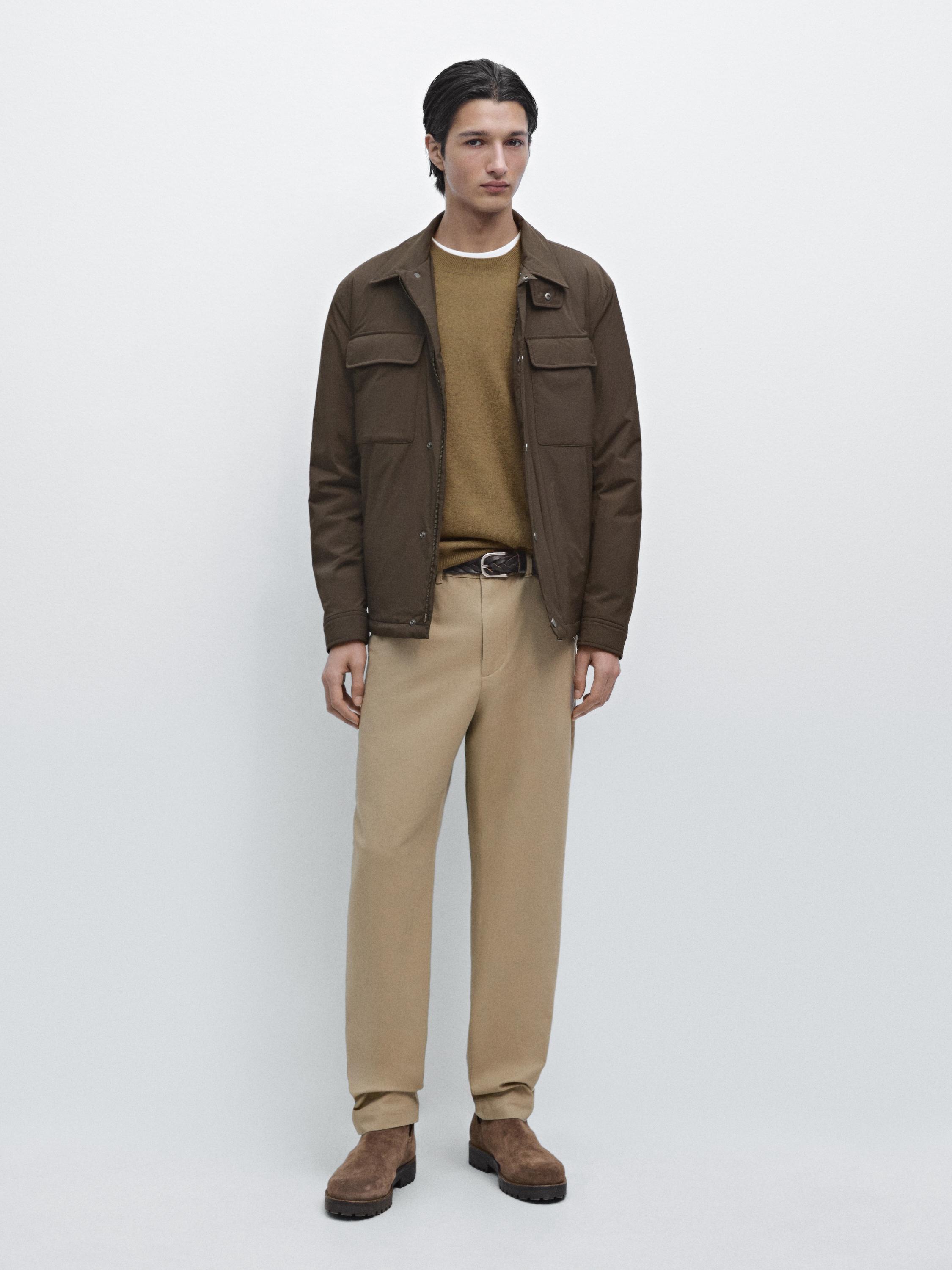 Брюки jogger из хлопковой смеси Massimo Dutti, ochre
Брюки jogger из хлопковой смеси Massimo Dutti, ochre