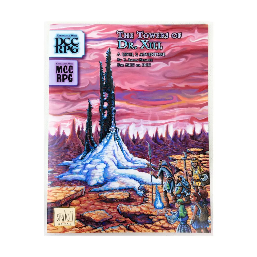 Модуль Towers of Dr. Xill, Dungeon Crawl Classics Role Playing Games (Studio 9 Games)
Модуль Towers of Dr. Xill, Dungeon Crawl Classics Role Playing Games (Studio 9 Games)