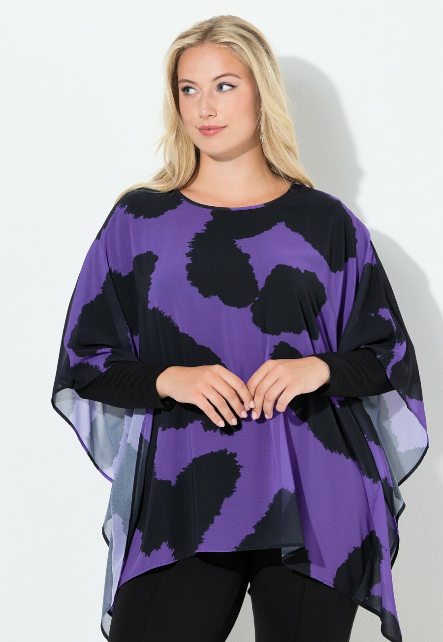 Блуза Ulla Popken Blouse, Purple
Блуза Ulla Popken Blouse, Purple