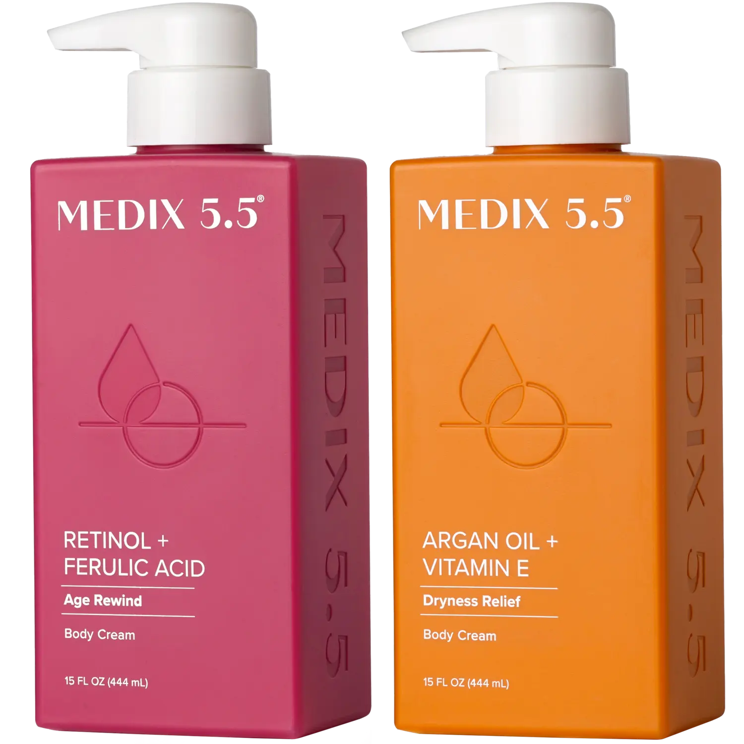 Укрепляющий и восстанавливающий дуэт | Крем для тела с ретинолом и феруловой кислотой, крем для тела с аргановым маслом и витамином Е Medix 5.5
Укрепляющий и восстанавливающий дуэт | Крем для тела с ретинолом и феруловой кислотой, крем для тела с аргановым маслом и витамином Е Medix 5.5