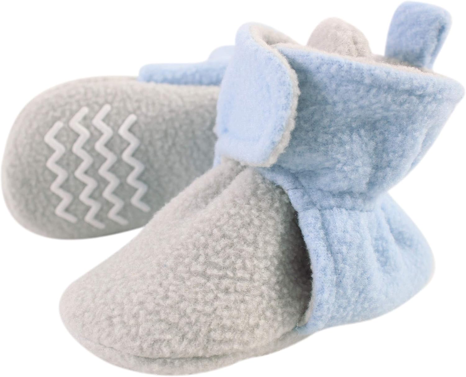 Теплые флисовые пинетки Hudson Baby для мальчиков и девочек, Light Blue Light Gray
Теплые флисовые пинетки Hudson Baby для мальчиков и девочек, Light Blue Light Gray