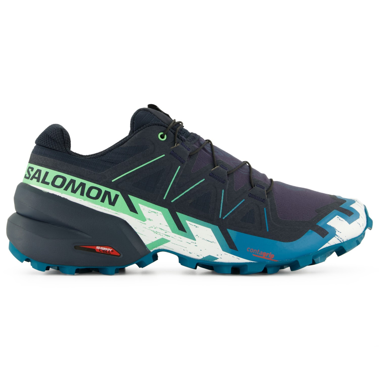 Кроссовки для бега по пересеченной местности Salomon Speedcross 6, цвет Carbon/Tahitian Tide/White
Кроссовки для бега по пересеченной местности Salomon Speedcross 6, цвет Carbon/Tahitian Tide/White