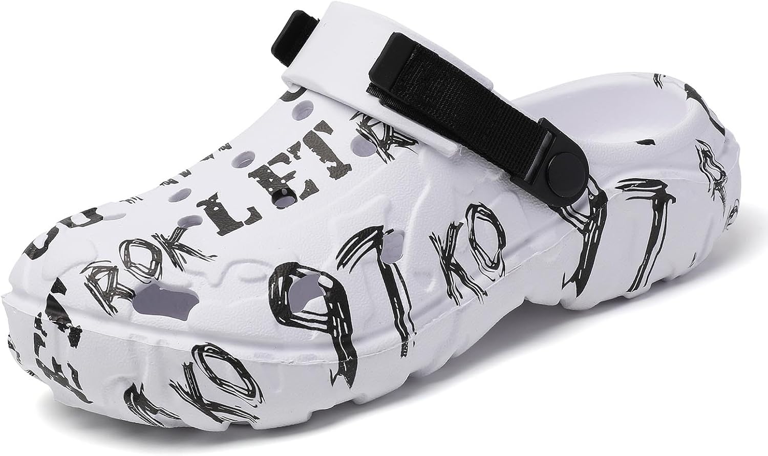Мужские камуфляжные клоксы, удобная обувь для сада для взрослых, легкие сандалии и шлепанцы для пляжа и повседневного ношения Frtubop, белый
Мужские камуфляжные клоксы, удобная обувь для сада для взрослых, легкие сандалии и шлепанцы для пляжа и повседневного ношения Frtubop, белый