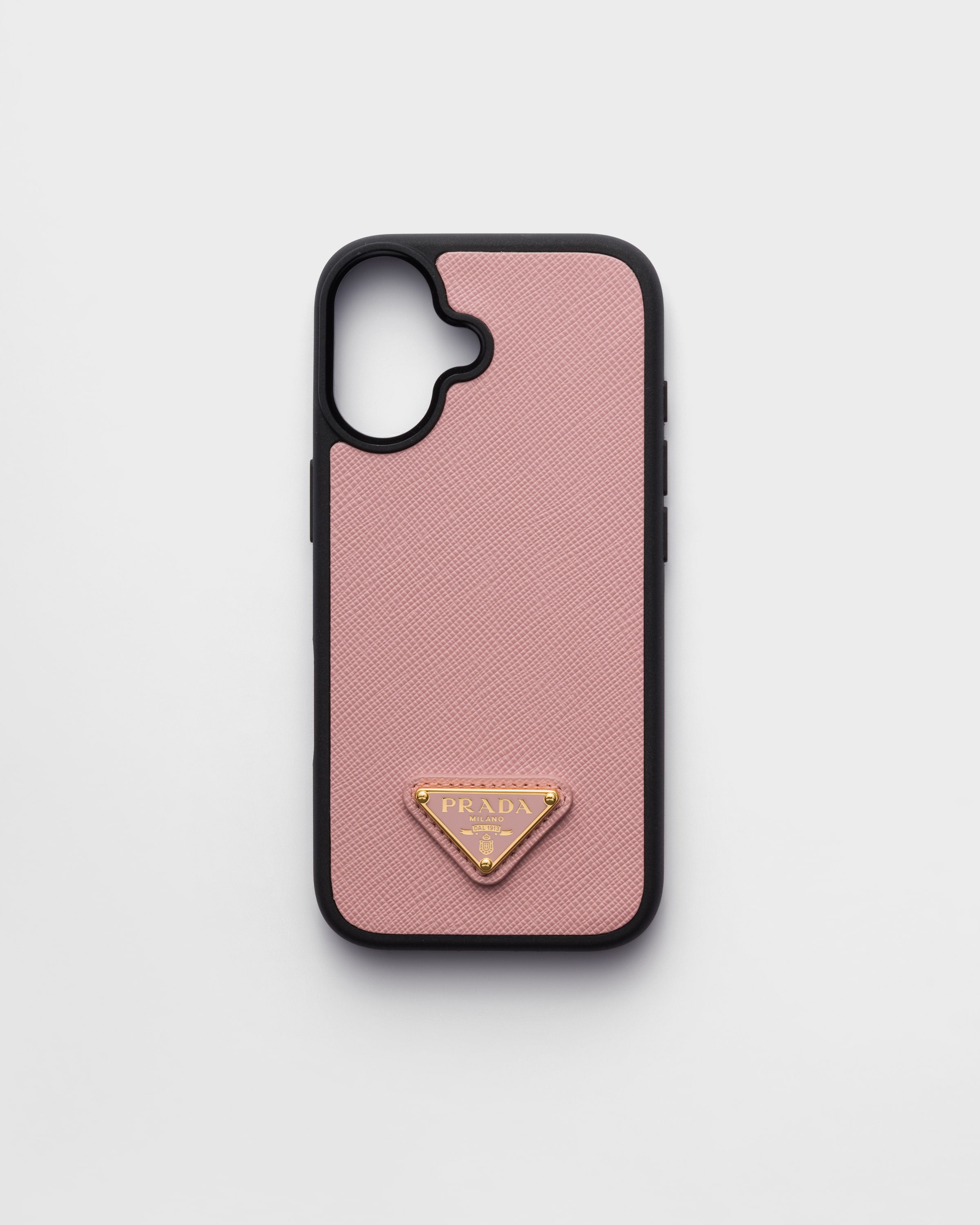 Кожаный чехол Saffiano для iPhone 17 Prada, розовый
Кожаный чехол Saffiano для iPhone 17 Prada, розовый