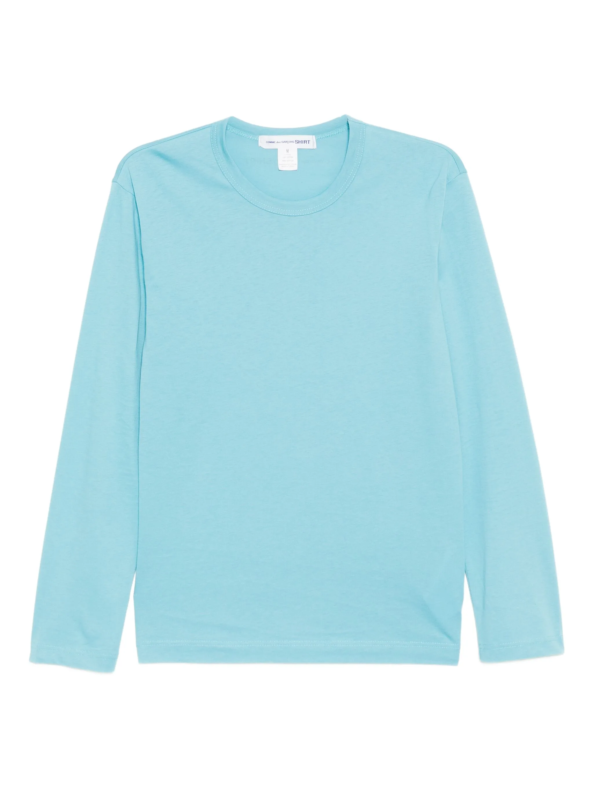 Футболка с круглым вырезом Comme Des Garçons Shirt, синий
Футболка с круглым вырезом Comme Des Garçons Shirt, синий