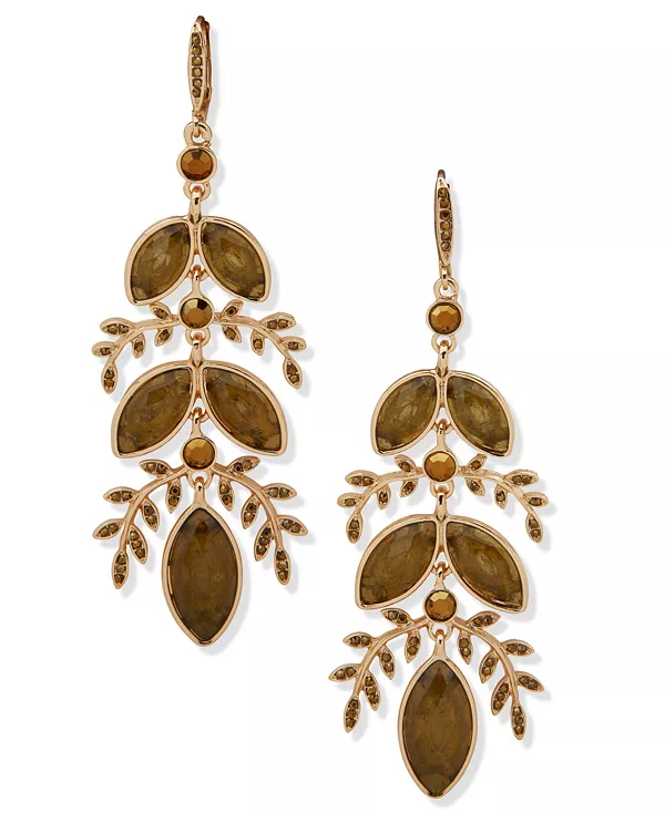 Серьги-Веточки из стекла и смоляных камней в форме линейки Lonna & Lilly, green
Серьги-Веточки из стекла и смоляных камней в форме линейки Lonna & Lilly, green