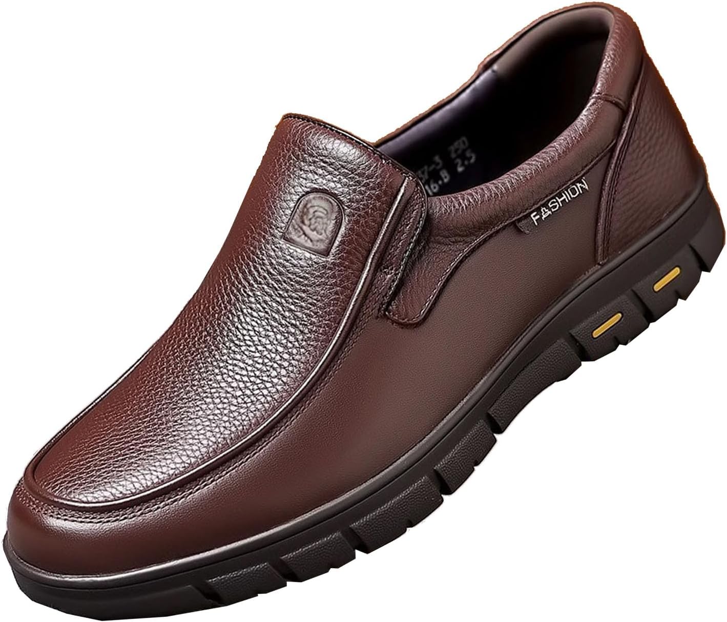 Мужские лоферы из премиальной кожи, классические туфли без шнурков, удобная повседневная обувь для вечеринок, выпускных и свадеб Generic, коричневый
Мужские лоферы из премиальной кожи, классические туфли без шнурков, удобная повседневная обувь для вечеринок, выпускных и свадеб Generic, коричневый