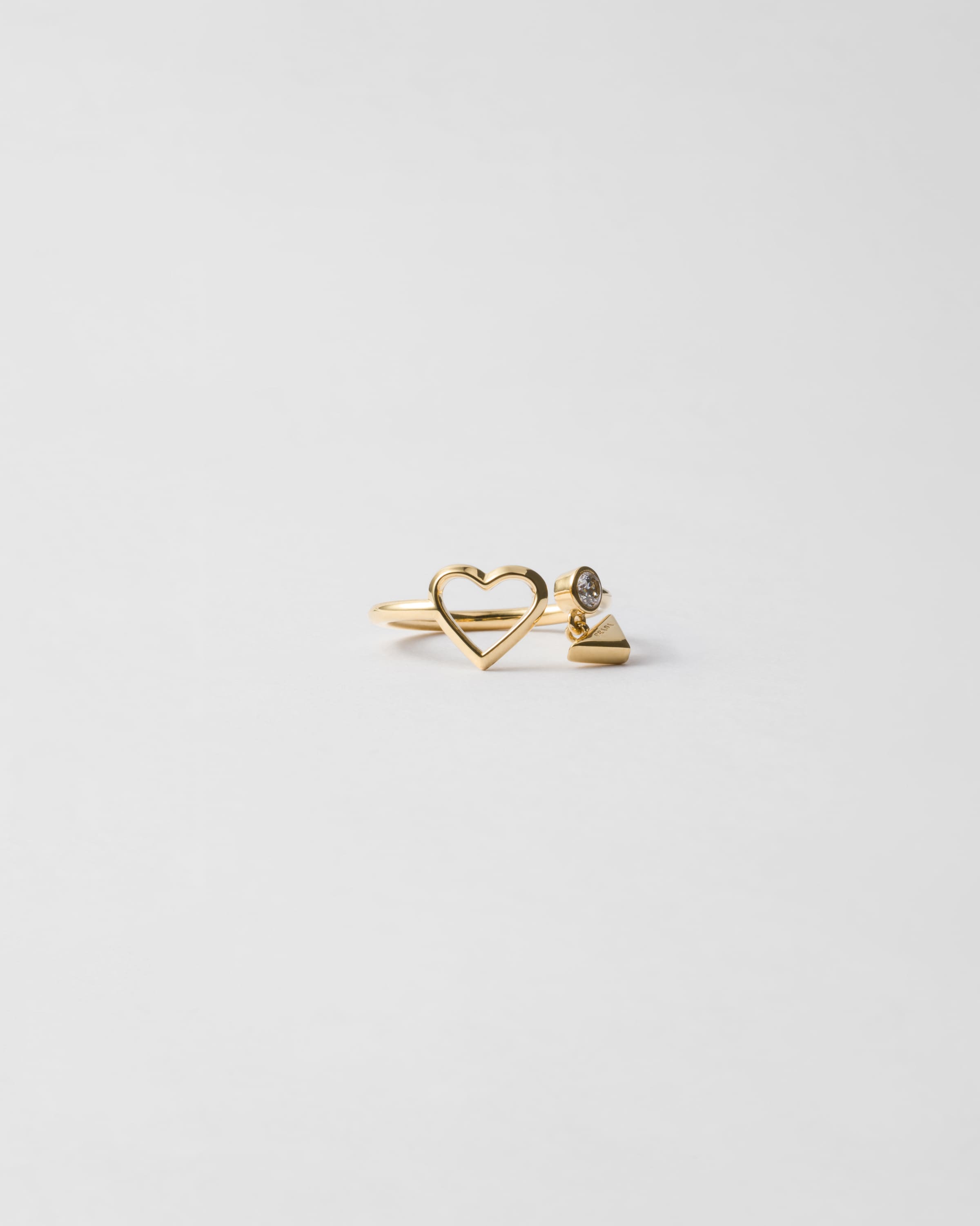 Металлическое кольцо Prada, золото
Металлическое кольцо Prada, золото