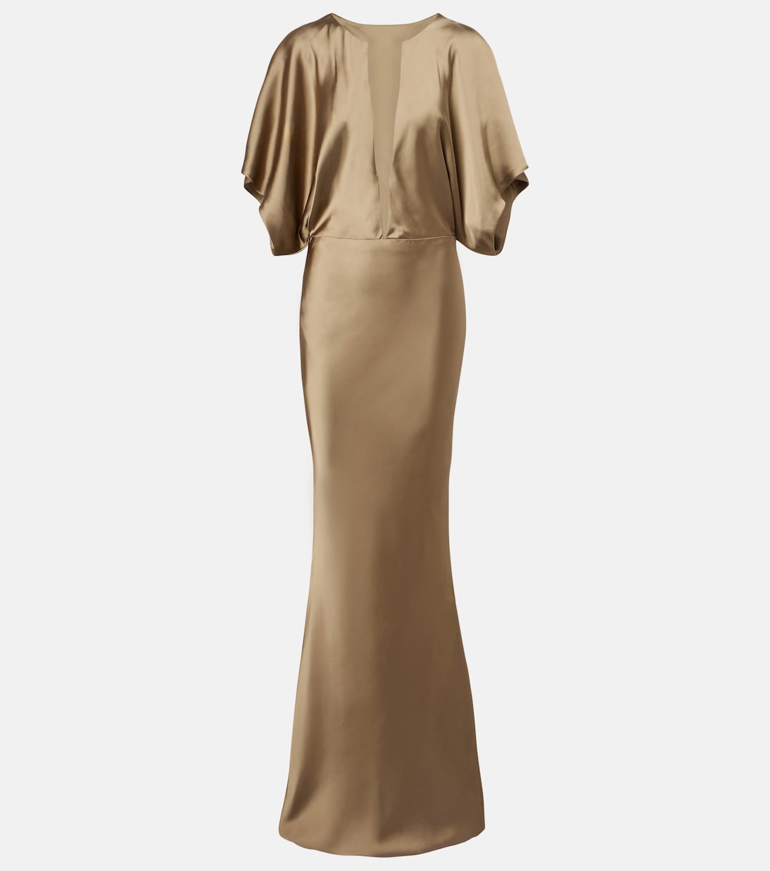 Атласное платье Obie Norma Kamali, Elm
Атласное платье Obie Norma Kamali, Elm