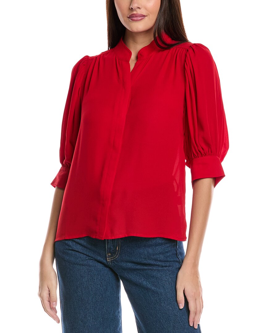 Топ с открытым воротником CeCe, красный
Топ с открытым воротником CeCe, красный