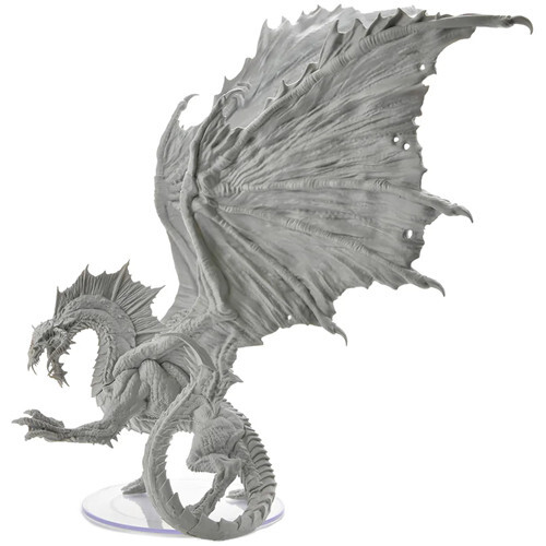Миниатюра WizKids/NECA D&D Nolzur's Marvelous Unpainted Minis: Adult Black Dragon
Миниатюра WizKids/NECA D&D Nolzur's Marvelous Unpainted Minis: Adult Black Dragon