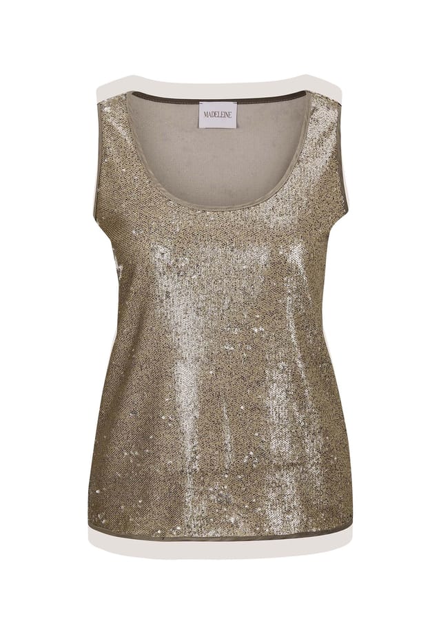 Топ с пайетками Madeleine, цвет kitt
Топ с пайетками Madeleine, цвет kitt