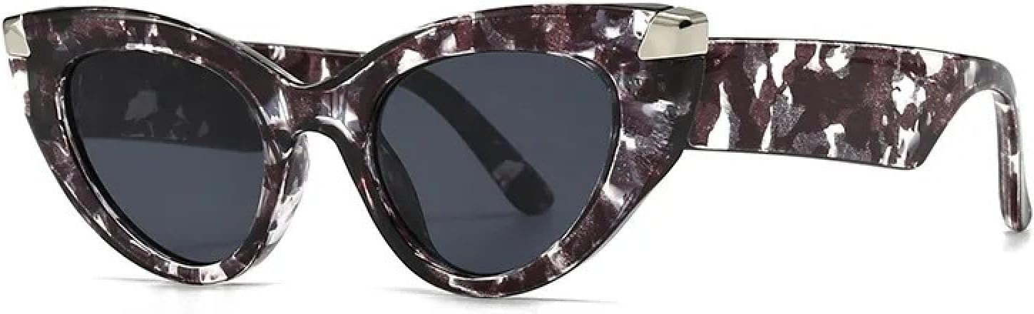 Роскошные винтажные солнцезащитные очки «кошачий глаз» в большой оправе для женщин, в стиле панк, с заклепками, популярные для активного отдыха, с защитой от УФ-излучения UV400 TYUVIVO, 6
Роскошные винтажные солнцезащитные очки «кошачий глаз» в большой оправе для женщин, в стиле панк, с заклепками, популярные для активного отдыха, с защитой от УФ-излучения UV400 TYUVIVO, 6