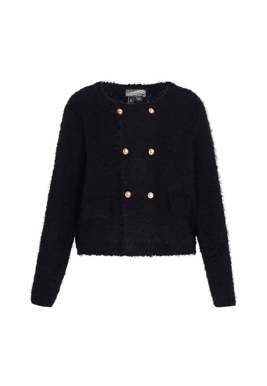 Вязаный кардиган DreiMaster Vintage, черный
Вязаный кардиган DreiMaster Vintage, черный