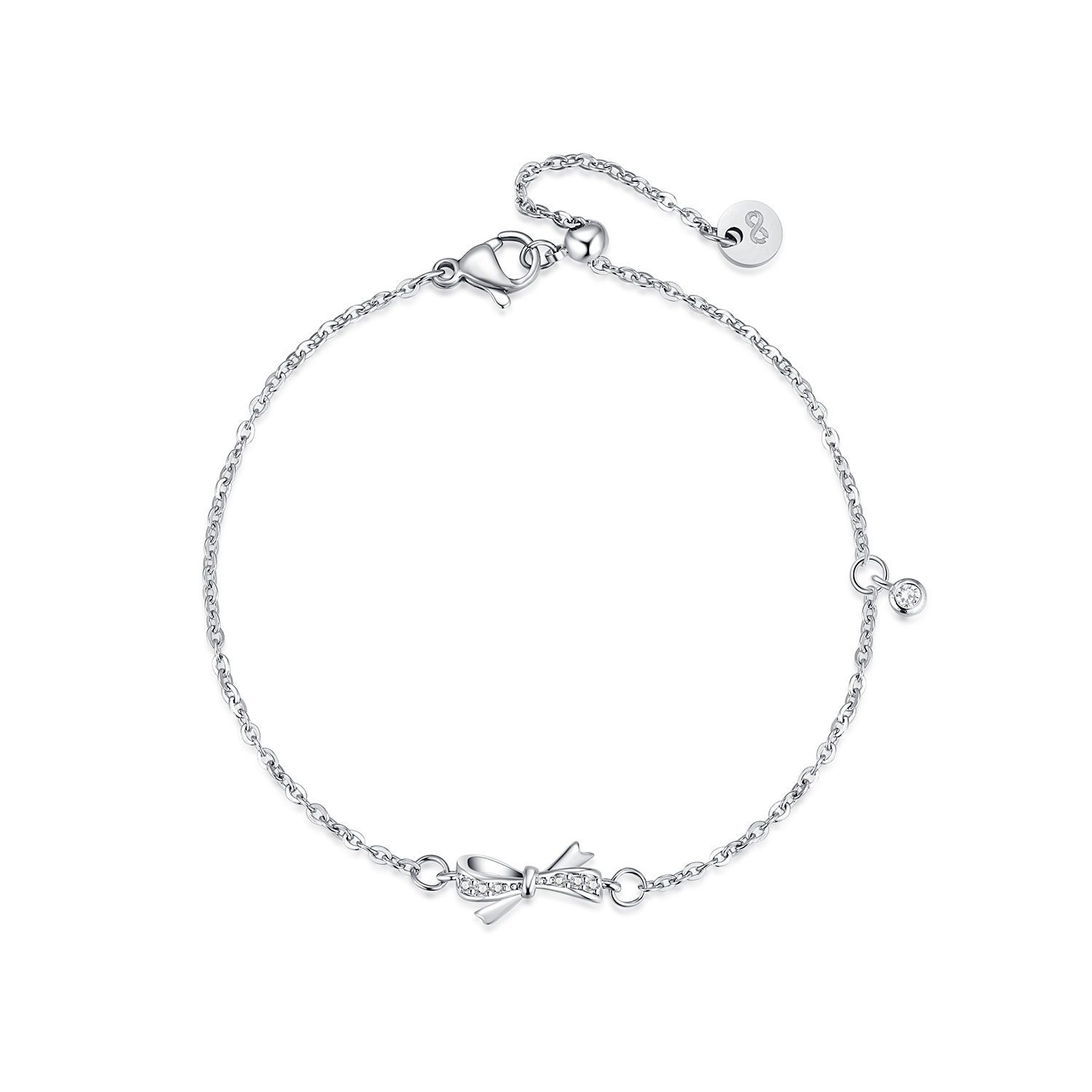 Браслет женский Zeroline, Diamond-Encrusted Bow Bracelet
Браслет женский Zeroline, Diamond-Encrusted Bow Bracelet