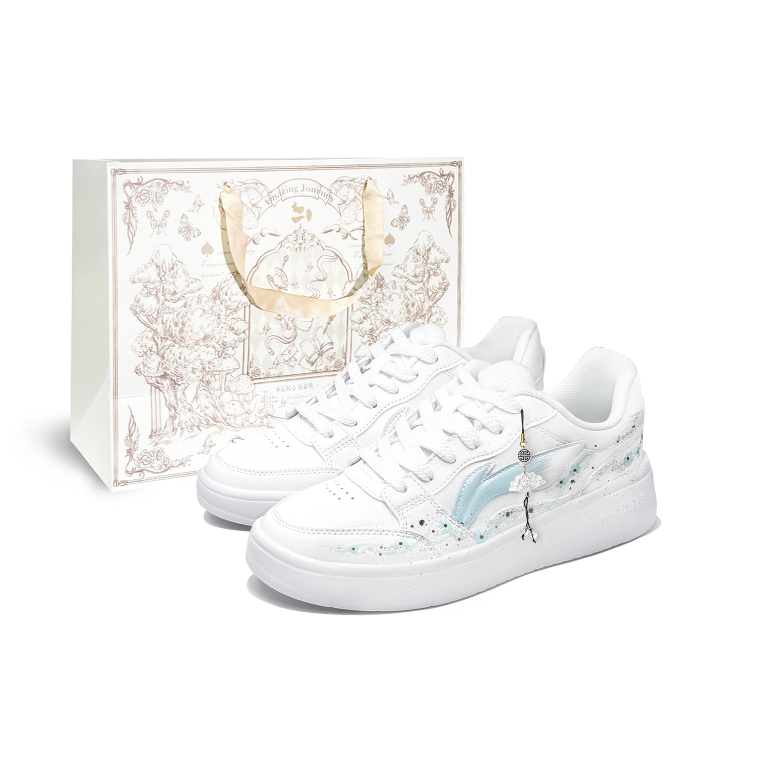 LINING Кроссовки для скейтбординга Acer Truncatum, износостойкие, увеличивающие рост, низкие, мужские, белые, синие
LINING Кроссовки для скейтбординга Acer Truncatum, износостойкие, увеличивающие рост, низкие, мужские, белые, синие