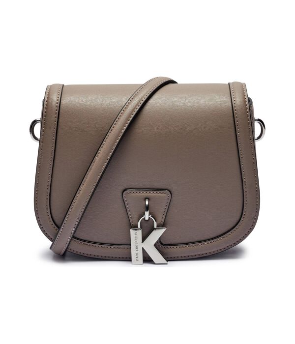 Кожаная сумка-мессенджер k/lock Karl Lagerfeld, коричневый
Кожаная сумка-мессенджер k/lock Karl Lagerfeld, коричневый