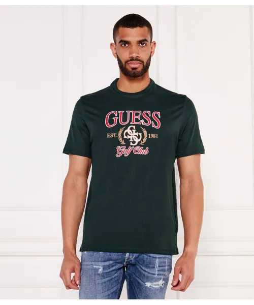 Футболка Regular fit Guess Jeans, зеленый
Футболка Regular fit Guess Jeans, зеленый