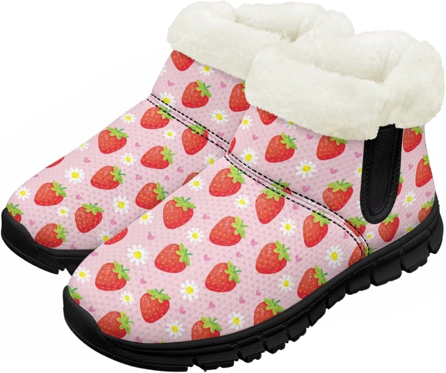 Детские зимние сапожки для мальчиков и девочек, утепленные искусственным мехом, ботильоны до щиколотки с противоскользящей подошвой для малышей, детей младшего и старшего возраста Chririnla, Cartoon Strawberry
Детские зимние сапожки для мальчиков и девочек, утепленные искусственным мехом, ботильоны до щиколотки с противоскользящей подошвой для малышей, детей младшего и старшего возраста Chririnla, Cartoon Strawberry