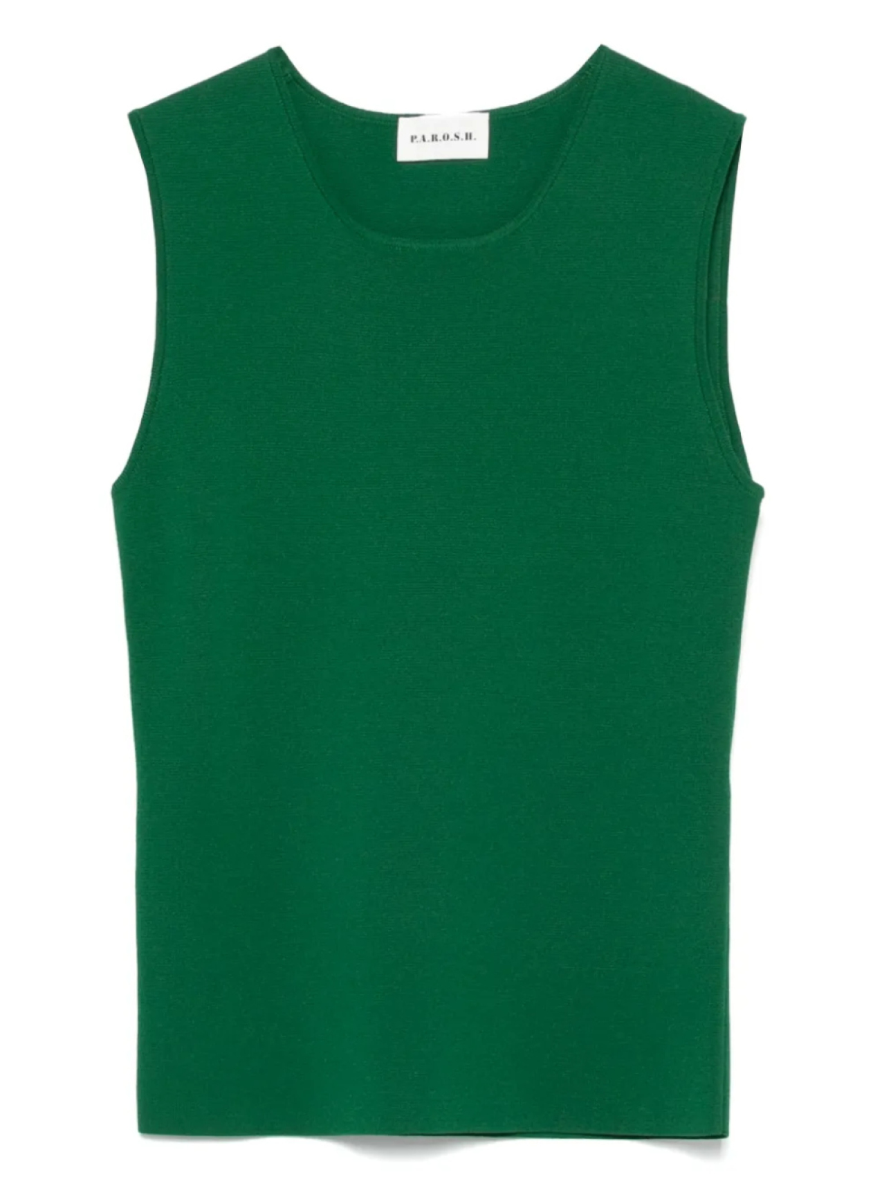 Топ Roma без рукавов P.A.R.O.S.H., зеленый 
Топ Roma без рукавов P.A.R.O.S.H., зеленый