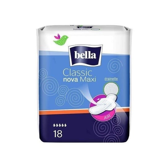 Салфетки гигиенические Bella Classic Nova Maxi 18 шт.
Салфетки гигиенические Bella Classic Nova Maxi 18 шт.